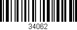 Código de barras (EAN, GTIN, SKU, ISBN): '34062'