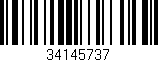 Código de barras (EAN, GTIN, SKU, ISBN): '34145737'