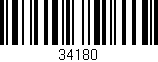 Código de barras (EAN, GTIN, SKU, ISBN): '34180'
