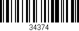 Código de barras (EAN, GTIN, SKU, ISBN): '34374'