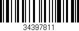 Código de barras (EAN, GTIN, SKU, ISBN): '34397811'