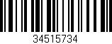 Código de barras (EAN, GTIN, SKU, ISBN): '34515734'