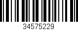 Código de barras (EAN, GTIN, SKU, ISBN): '34575229'