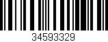 Código de barras (EAN, GTIN, SKU, ISBN): '34593329'