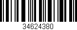 Código de barras (EAN, GTIN, SKU, ISBN): '34624380'