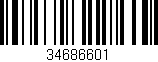 Código de barras (EAN, GTIN, SKU, ISBN): '34686601'