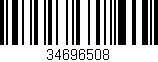 Código de barras (EAN, GTIN, SKU, ISBN): '34696508'