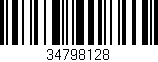 Código de barras (EAN, GTIN, SKU, ISBN): '34798128'