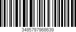 Código de barras (EAN, GTIN, SKU, ISBN): '3485797968639'