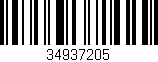 Código de barras (EAN, GTIN, SKU, ISBN): '34937205'
