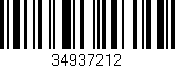 Código de barras (EAN, GTIN, SKU, ISBN): '34937212'