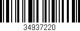 Código de barras (EAN, GTIN, SKU, ISBN): '34937220'