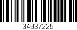 Código de barras (EAN, GTIN, SKU, ISBN): '34937225'