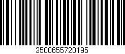 Código de barras (EAN, GTIN, SKU, ISBN): '3500655720195'