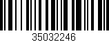 Código de barras (EAN, GTIN, SKU, ISBN): '35032246'
