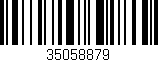 Código de barras (EAN, GTIN, SKU, ISBN): '35058879'