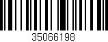 Código de barras (EAN, GTIN, SKU, ISBN): '35066198'