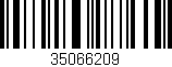 Código de barras (EAN, GTIN, SKU, ISBN): '35066209'