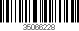 Código de barras (EAN, GTIN, SKU, ISBN): '35066228'