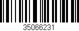Código de barras (EAN, GTIN, SKU, ISBN): '35066231'