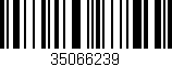 Código de barras (EAN, GTIN, SKU, ISBN): '35066239'