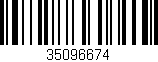 Código de barras (EAN, GTIN, SKU, ISBN): '35096674'