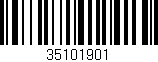 Código de barras (EAN, GTIN, SKU, ISBN): '35101901'