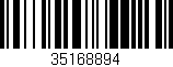 Código de barras (EAN, GTIN, SKU, ISBN): '35168894'