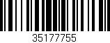 Código de barras (EAN, GTIN, SKU, ISBN): '35177755'