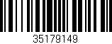 Código de barras (EAN, GTIN, SKU, ISBN): '35179149'
