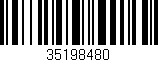 Código de barras (EAN, GTIN, SKU, ISBN): '35198480'