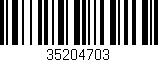 Código de barras (EAN, GTIN, SKU, ISBN): '35204703'