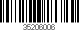 Código de barras (EAN, GTIN, SKU, ISBN): '35206006'