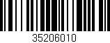 Código de barras (EAN, GTIN, SKU, ISBN): '35206010'