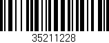 Código de barras (EAN, GTIN, SKU, ISBN): '35211228'