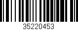 Código de barras (EAN, GTIN, SKU, ISBN): '35220453'