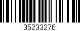 Código de barras (EAN, GTIN, SKU, ISBN): '35233276'