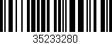 Código de barras (EAN, GTIN, SKU, ISBN): '35233280'