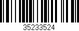 Código de barras (EAN, GTIN, SKU, ISBN): '35233524'