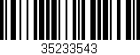 Código de barras (EAN, GTIN, SKU, ISBN): '35233543'