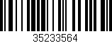 Código de barras (EAN, GTIN, SKU, ISBN): '35233564'