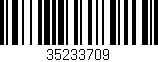 Código de barras (EAN, GTIN, SKU, ISBN): '35233709'