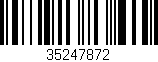 Código de barras (EAN, GTIN, SKU, ISBN): '35247872'