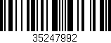 Código de barras (EAN, GTIN, SKU, ISBN): '35247992'