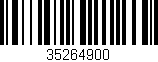 Código de barras (EAN, GTIN, SKU, ISBN): '35264900'