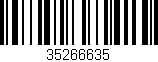 Código de barras (EAN, GTIN, SKU, ISBN): '35266635'