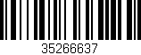 Código de barras (EAN, GTIN, SKU, ISBN): '35266637'