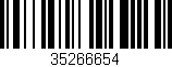Código de barras (EAN, GTIN, SKU, ISBN): '35266654'
