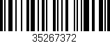 Código de barras (EAN, GTIN, SKU, ISBN): '35267372'
