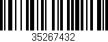 Código de barras (EAN, GTIN, SKU, ISBN): '35267432'
